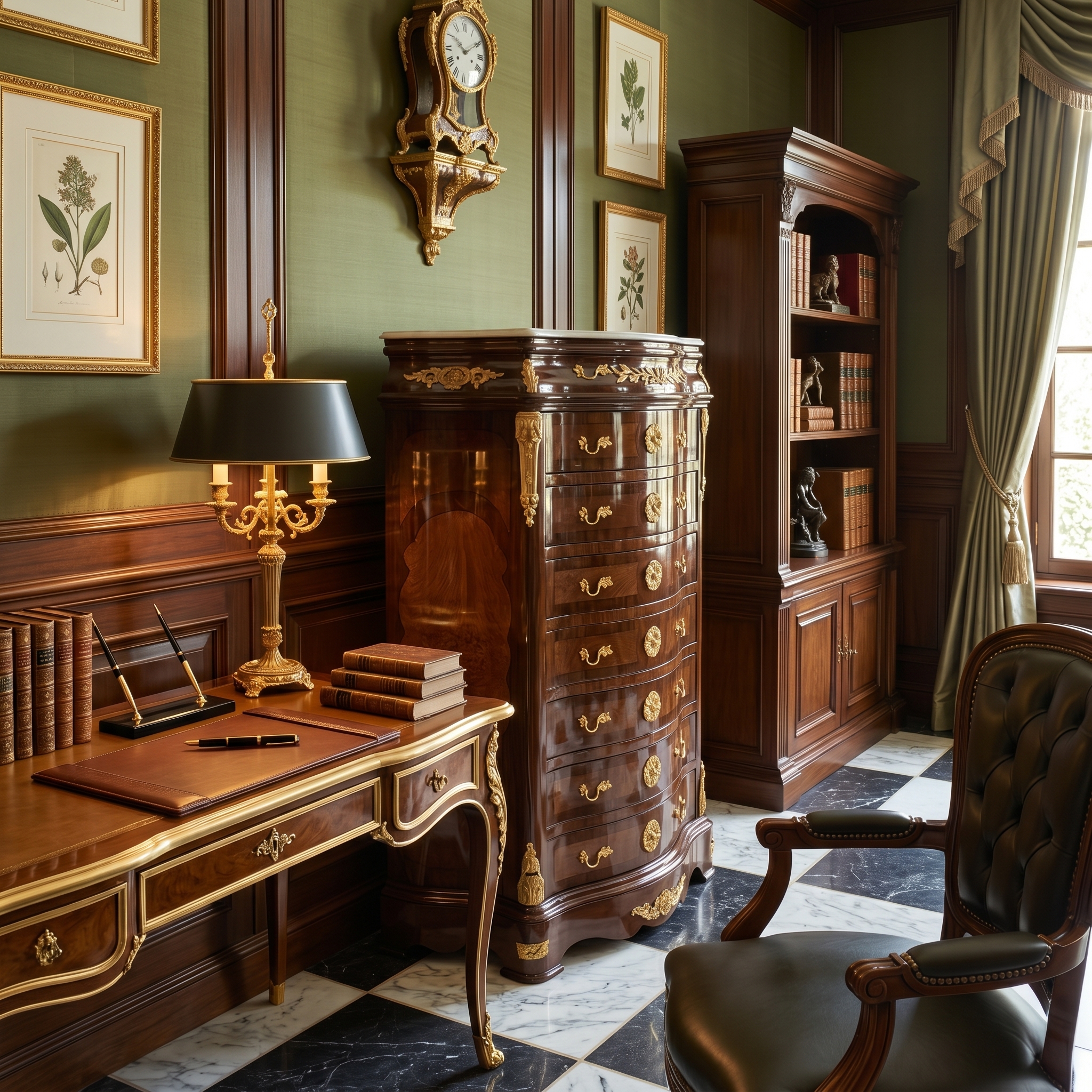 Chest of Drawers Baroque Style 1,56 m - Image 2