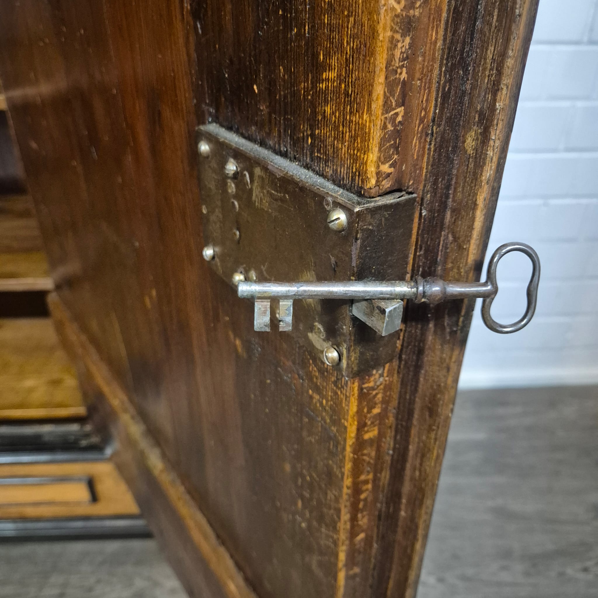 Wardrobe Late baroque 1800 Oak - Image 25