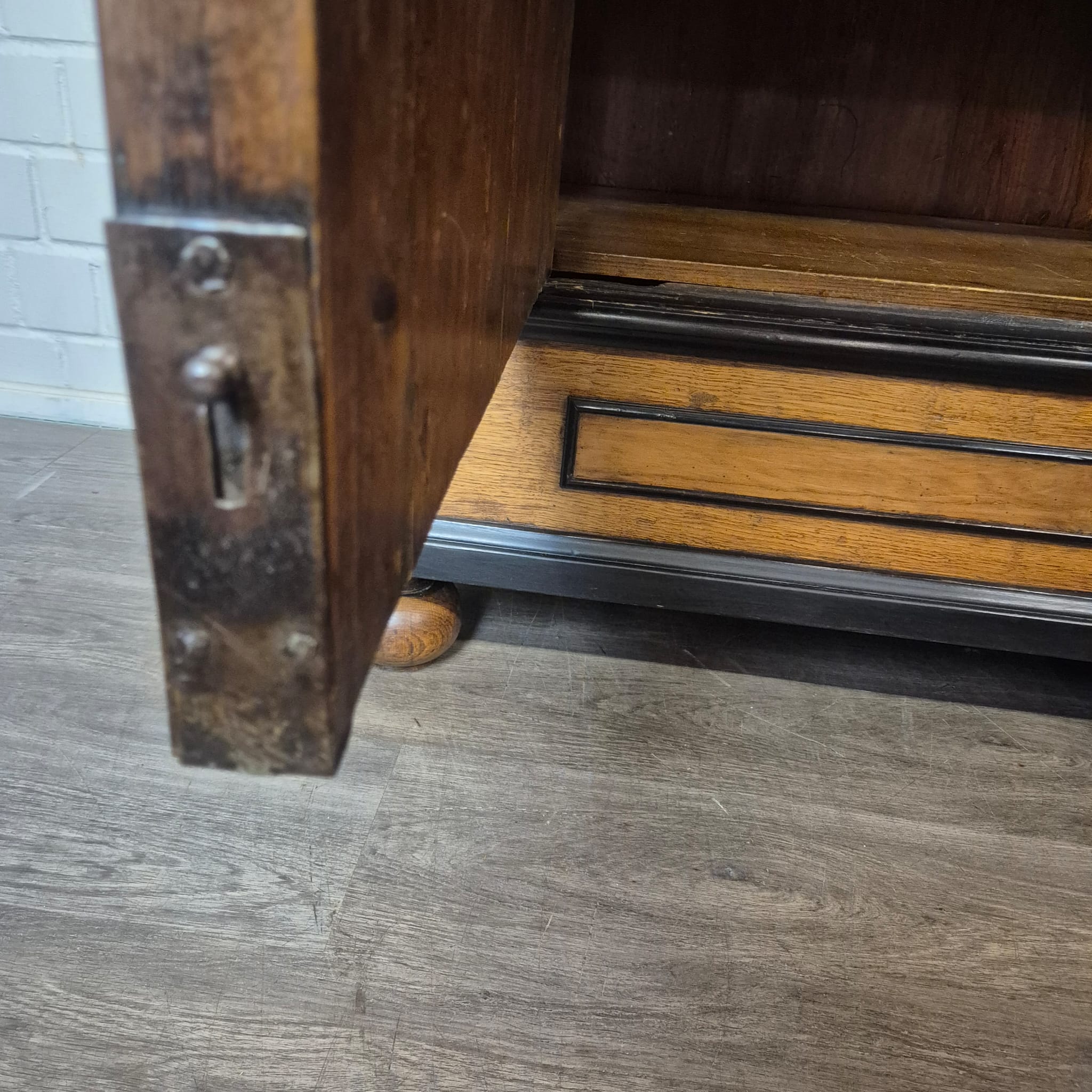 Wardrobe Late baroque 1800 Oak - Image 23