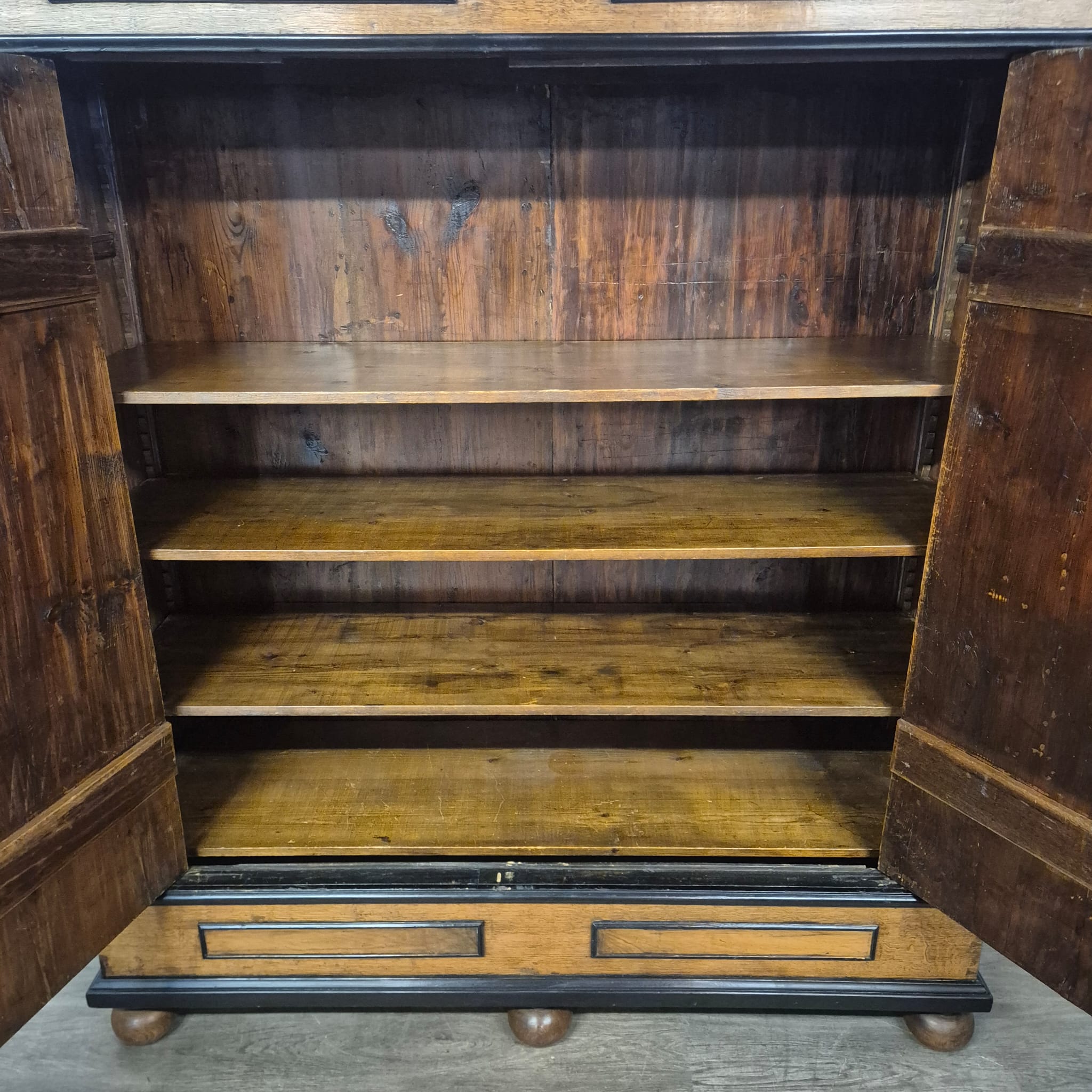 Wardrobe Late baroque 1800 Oak - Image 20
