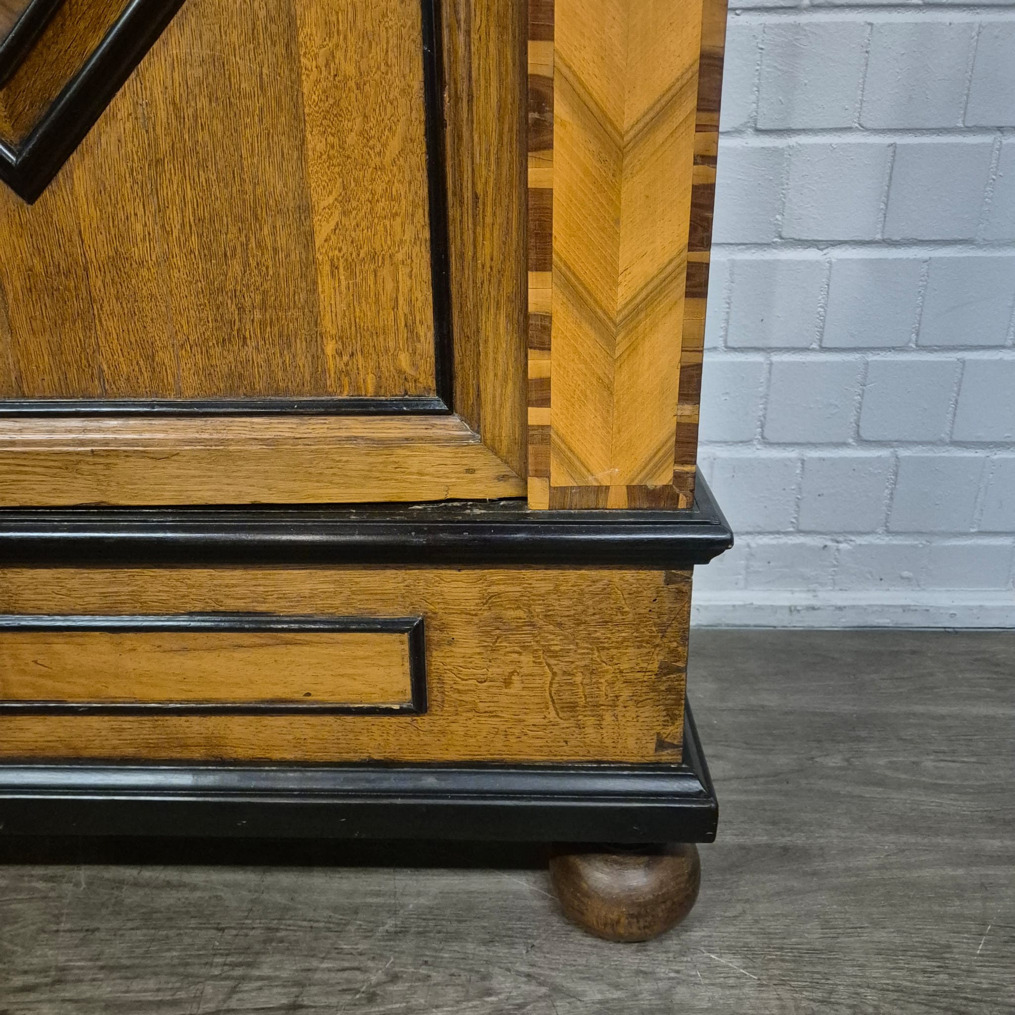 Wardrobe Late baroque 1800 Oak - Image 10