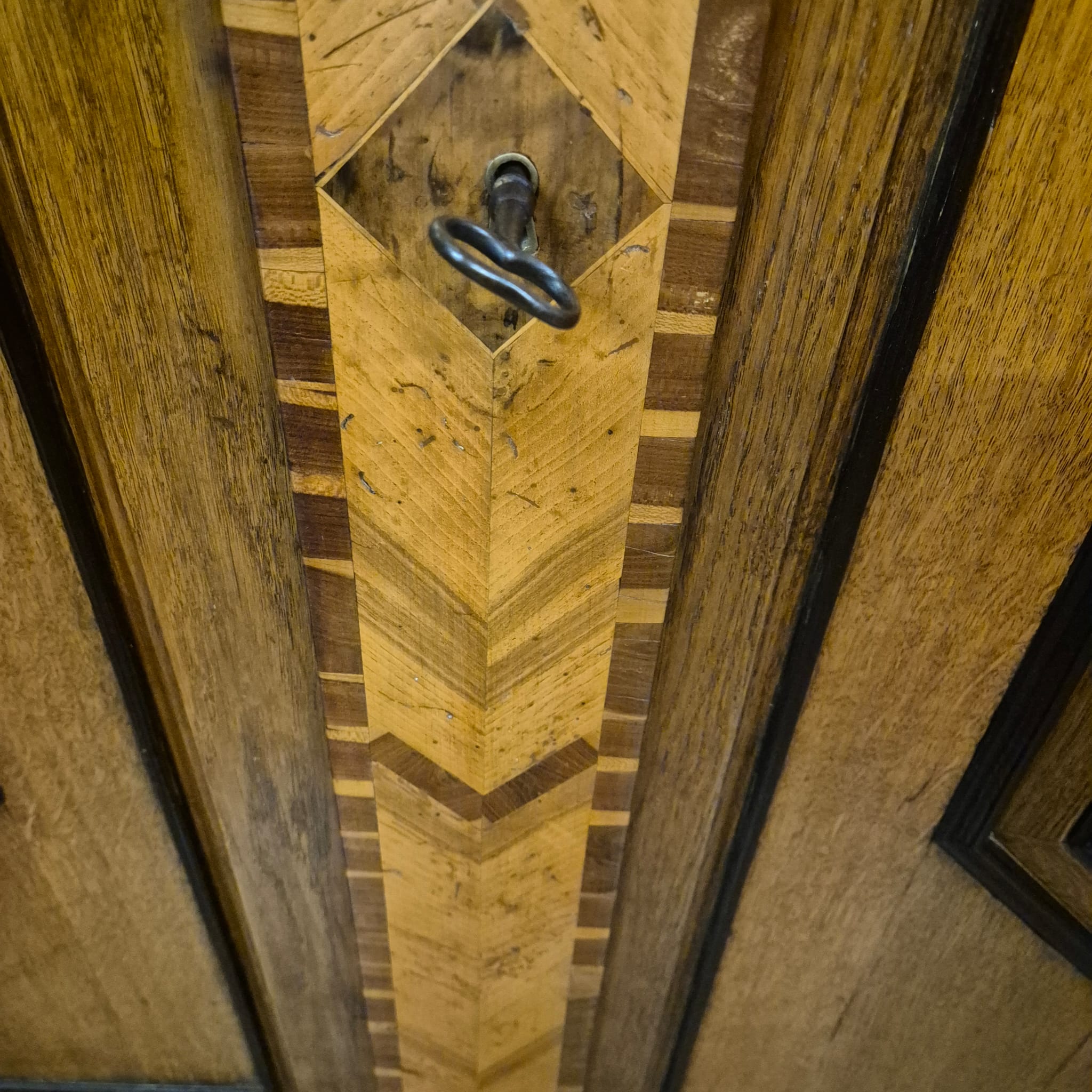 Wardrobe Late baroque 1800 Oak - Image 18