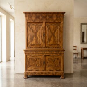 Cabinet Late biedermeier 1850 Cherry Wood