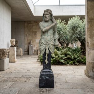 Hercules Statue – Bronze & Marble – 1.85 m