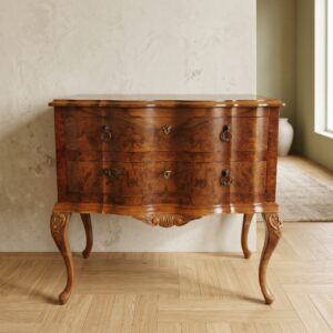 Chest of Drawers Neo-baroque Walnut 0,72 m