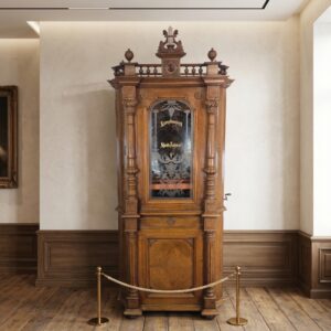 Symphonion Music Automaton | Upright Music Box | Gründerzeit Era | 1895 | Oak