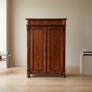 Vertico Late Biedermeier 1870 Mahogany