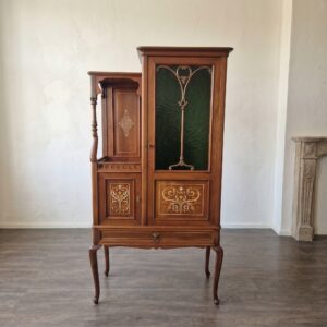 English Edwardian Cabinet, c. 1900, Mahogany