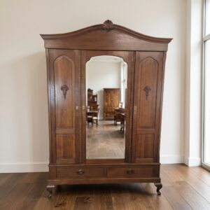 Wardrobe Jugendstil 1910 Oak
