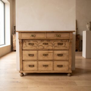 Chest of Drawers Jugendstil 1900 Pine