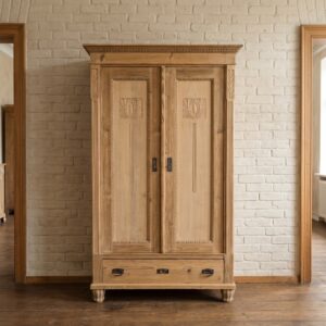 Wardrobe Jugendstil 1900 Pine