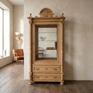 Display Cabinet Gründerzeit 1880 Pine
