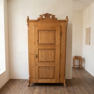 Wardrobe Schrank Louis Philippe 1860 Pine