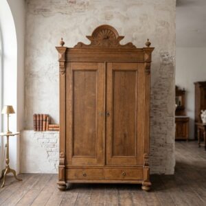 Wardrobe Gründerzeit 1880 Oak