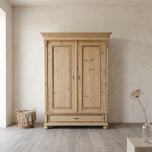 Wardrobe Gründerzeit 1880 Pine