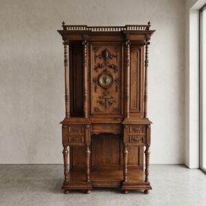 Cabinet Neo-renaissance 1880 Walnut