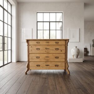 Chest of Drawers Louis Philippe 1860 Pine