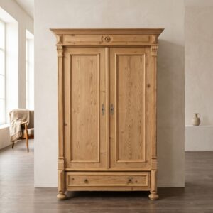 Wardrobe Gründerzeit 1880 Pine