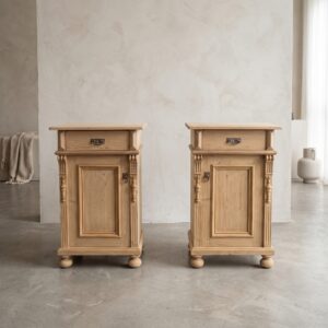 Nightstands Gründerzeit 1880 Pine
