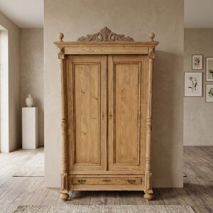 Wardrobe Gründerzeit 1880 Pine