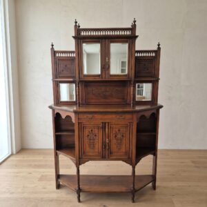 Parlor Sideboard Jugendstil 1900 Walnut