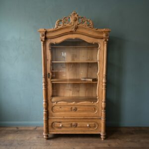 Display Cabinet Gründerzeit 1880 Pine