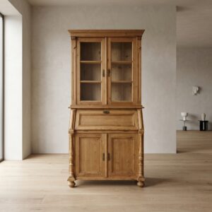 Secretary Desk Gründerzeit 1880 Pine
