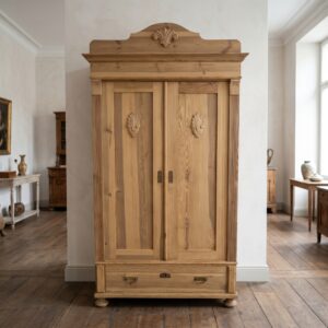 Wardrobe Jugendstil 1910 Pine