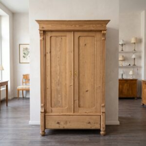Wardrobe Gründerzeit 1880 Pine