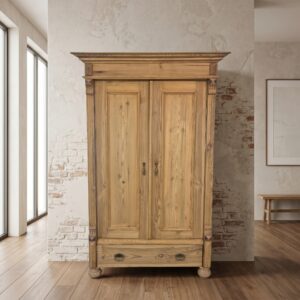 Wardrobe Gründerzeit 1880 Pine