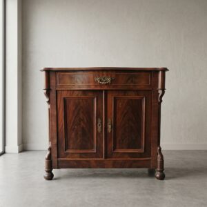 Cabinet Late Biedermeier 1870 Mahogany