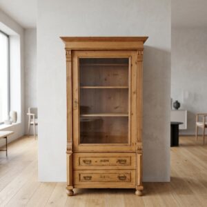 Display Cabinet Gründerzeit 1880 Pine