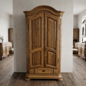 Wardrobe Aachen-Liège Baroque Style Oak