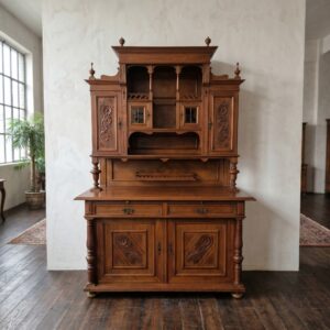 Kitchen Cabinet Jugendstil 1900 Walnut