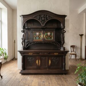 Cabinet Jugendstil 1900 Oak