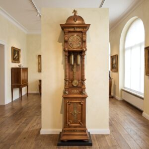 Grandfathers Clock Gründerzeit Oak 1880