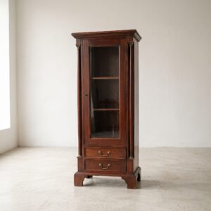 Neo-Empire Mahogany Display Cabinet
