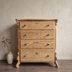 Chest of Drawers Louis Philippe 1870 Pine