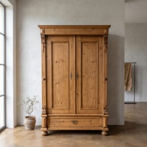Wardrobe Gründerzeit 1880 Pine