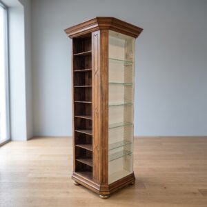 Display Cabinet Biedermeier 1820 Walnut