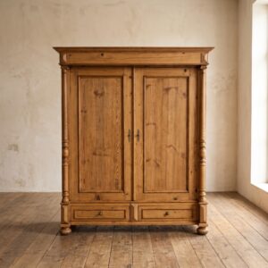 Wardrobe Gründerzeit 1880 Pine