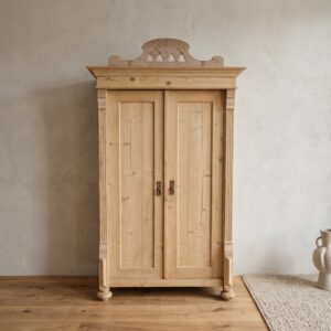 Wardrobe Gründerzeit 1890 Pine
