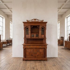 Kitchen Cabinet Jugendstil 1900 Walnut