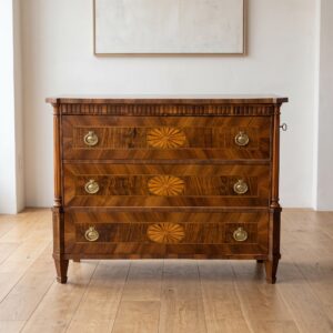 Neoclassical Walnut Commode, c. 1800