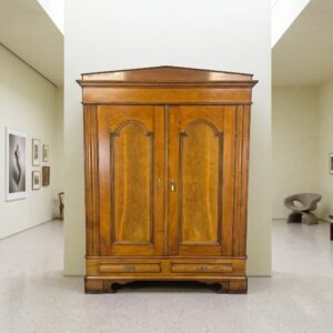 Wardrobe Historicist 1880 Oak