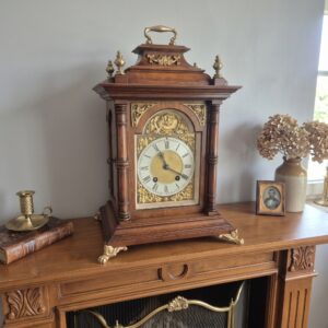 Lenzkirch Table Clock (c. 1890) – Walnut