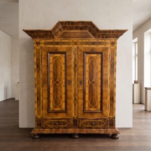 Wardrobe Late-baroque 1800 Walnut