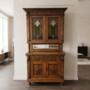 Kitchen Cabinet Gründerzeit 1880 Oak