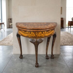 Dutch drop-leaf Table Baroque 1760 Walnut