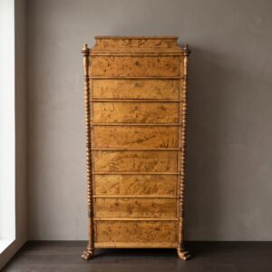 Chest of Drawers Chiffoniere Late biedermeier 1850 Birchwood